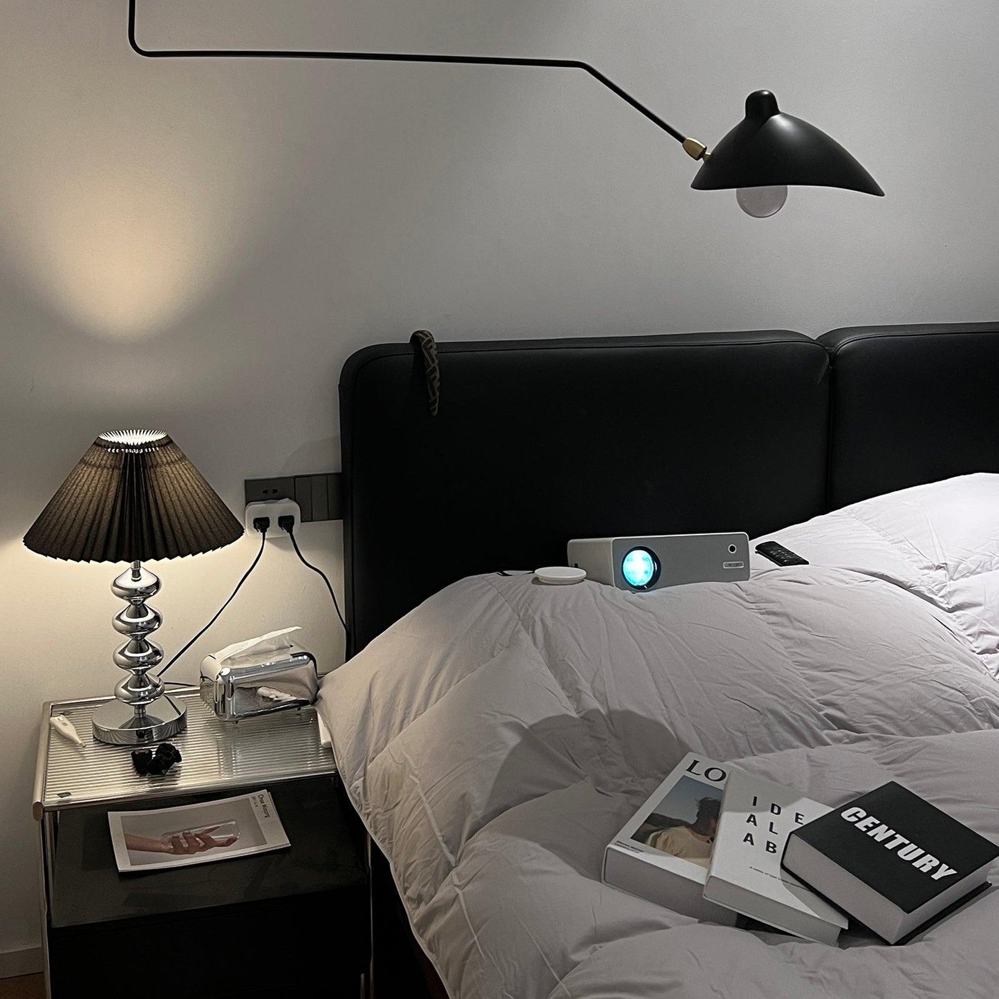 Aleisha Pleated Table Lamp - Adjustable Brightness, Elegant Design