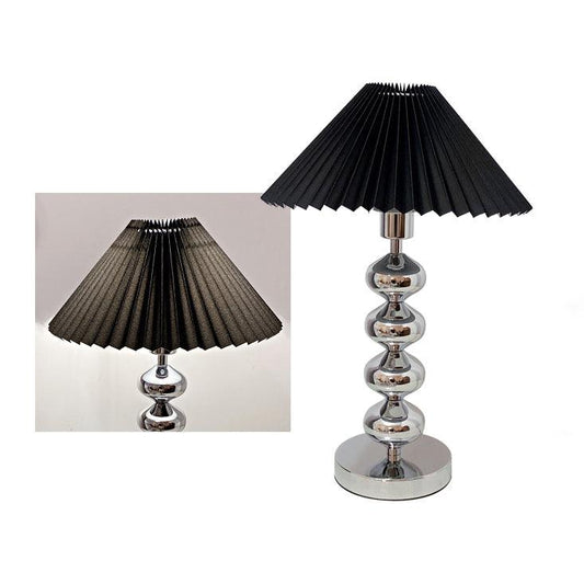 Aleisha Pleated Table Lamp - Adjustable Brightness, Elegant Design