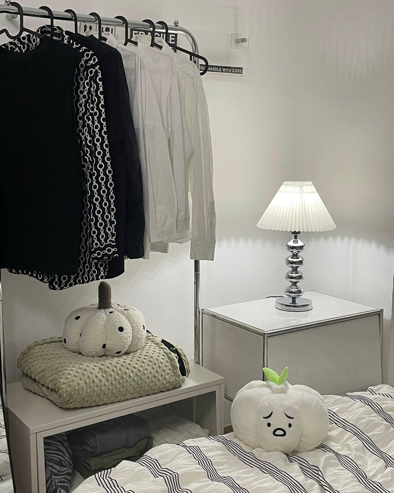Aleisha Pleated Table Lamp - Adjustable Brightness, Elegant Design