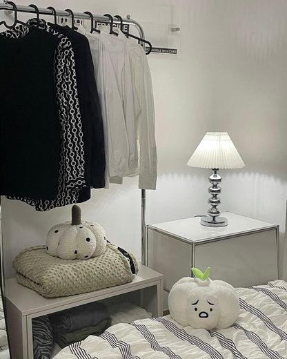 Aleisha Pleated Table Lamp - Adjustable Brightness, Elegant Design