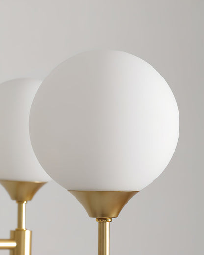 Alessio Globe Chandelier - Modern Design, Adjustable Height, LED Compa