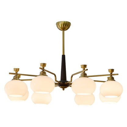 Alistair Sphere Chandelier - Elegant Design, Adjustable Height, LED Co