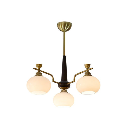 Alistair Sphere Chandelier - Elegant Design, Adjustable Height, LED Co