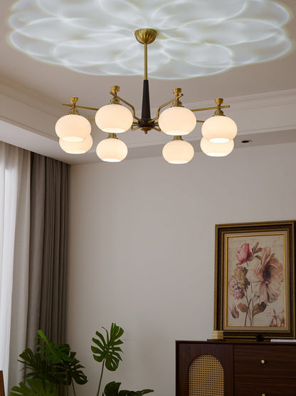 Alistair Sphere Chandelier - Elegant Design, Adjustable Height, LED Co