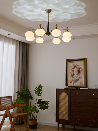 Alistair Sphere Chandelier - Elegant Design, Adjustable Height, LED Co