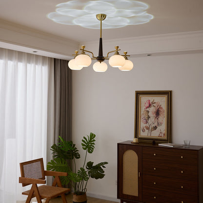 Alistair Sphere Chandelier - Elegant Design, Adjustable Height, LED Co