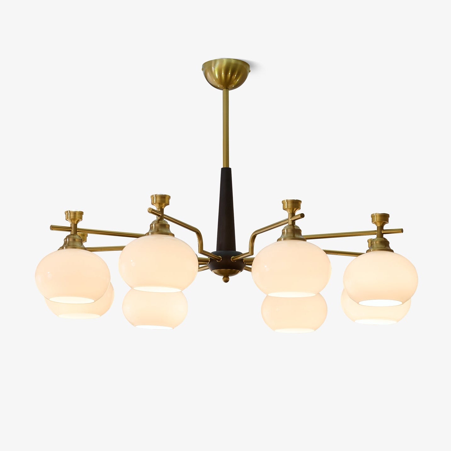 Alistair Sphere Chandelier - Elegant Design, Adjustable Height, LED Co