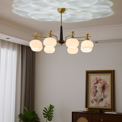 Alistair Sphere Chandelier - Elegant Design, Adjustable Height, LED Co