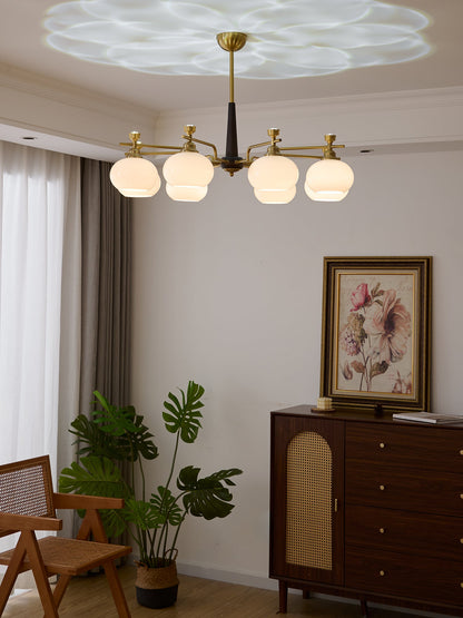 Alistair Sphere Chandelier - Elegant Design, Adjustable Height, LED Co