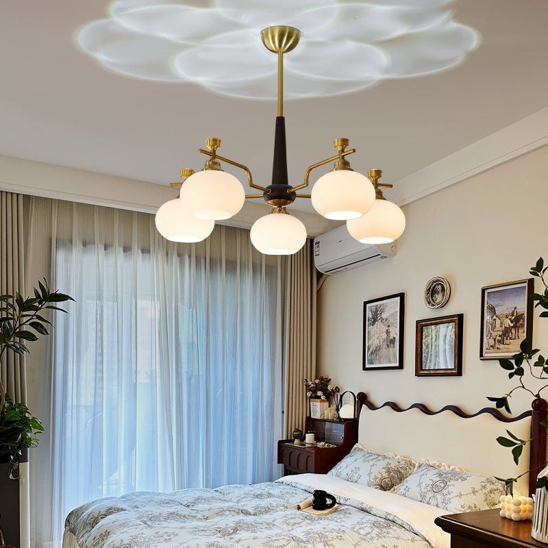 Alistair Sphere Chandelier - Elegant Design, Adjustable Height, LED Co