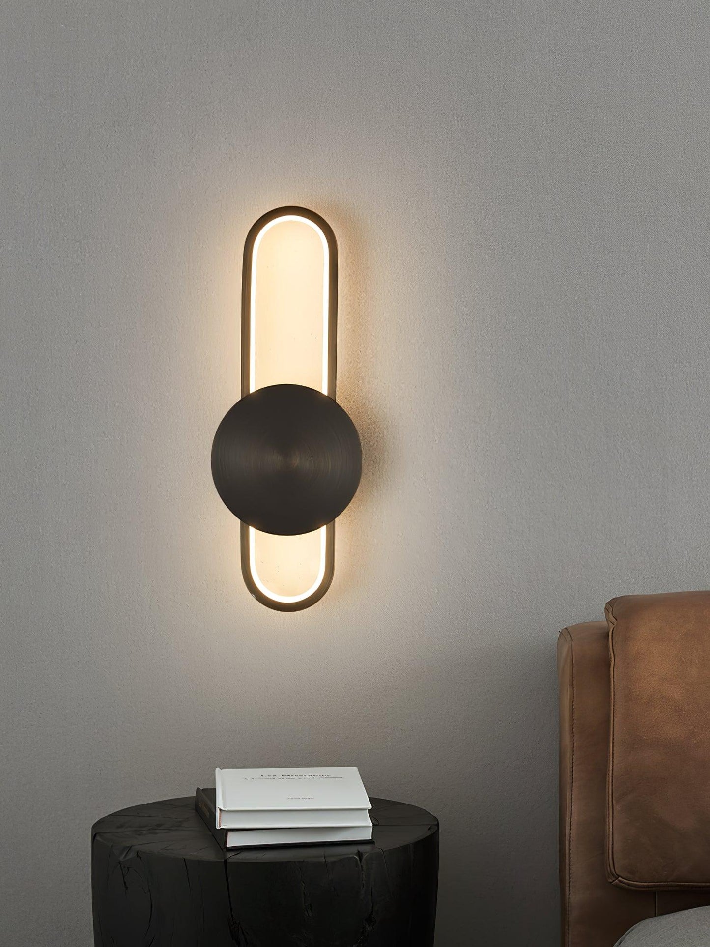 Allen Professional Wall Lamp with Adjustable Brightness and Modern Des