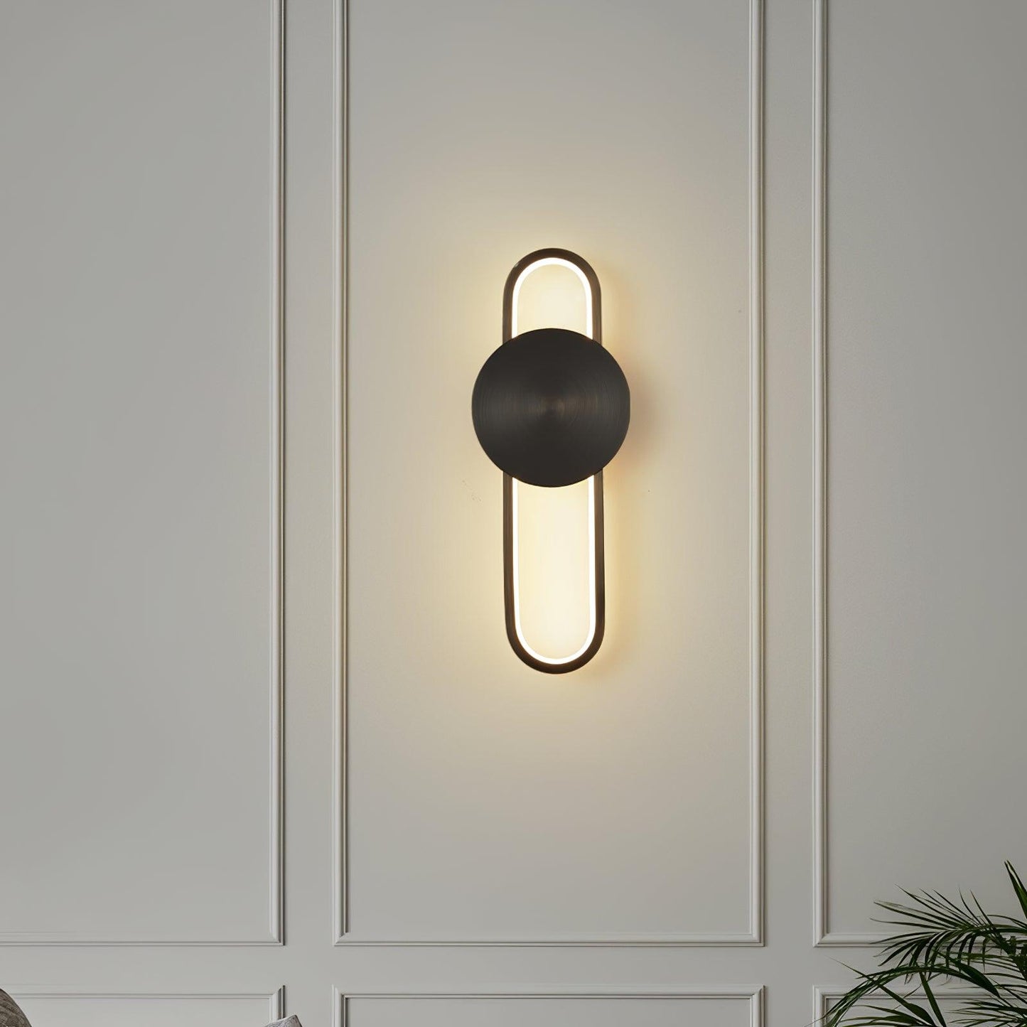 Allen Professional Wall Lamp with Adjustable Brightness and Modern Des