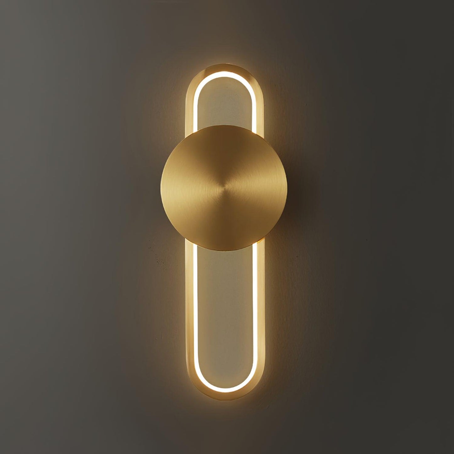 Allen Professional Wall Lamp with Adjustable Brightness and Modern Des