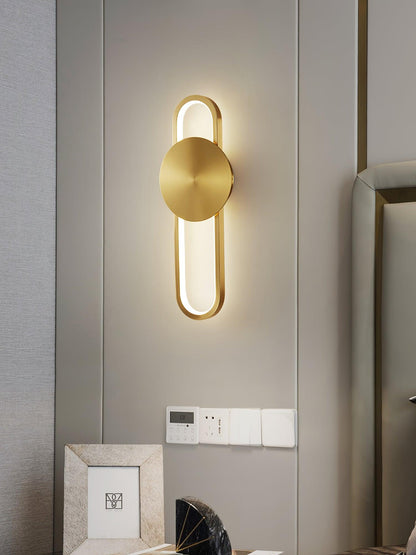 Allen Professional Wall Lamp with Adjustable Brightness and Modern Des