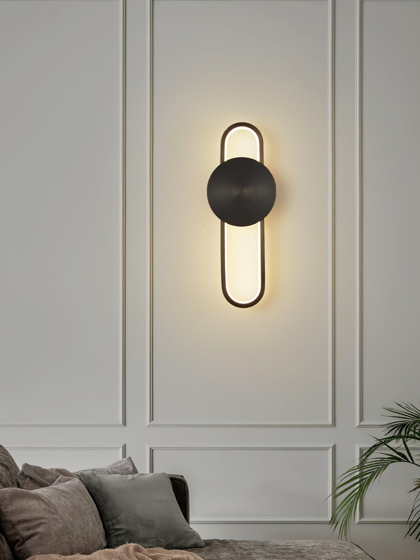 Allen Professional Wall Lamp with Adjustable Brightness and Modern Des