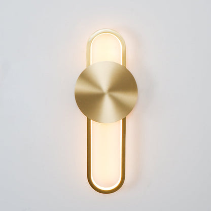 Allen Professional Wall Lamp with Adjustable Brightness and Modern Des