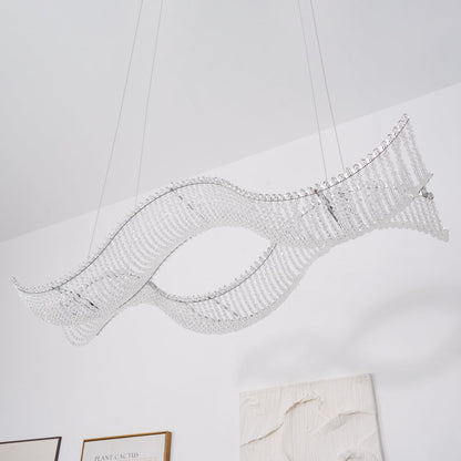 Alon Chandelier - Modern Design with Dimmable LED Lights and Adjustabl