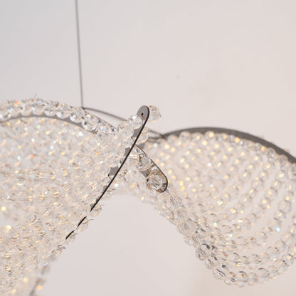 Alon Chandelier - Modern Design with Dimmable LED Lights and Adjustabl