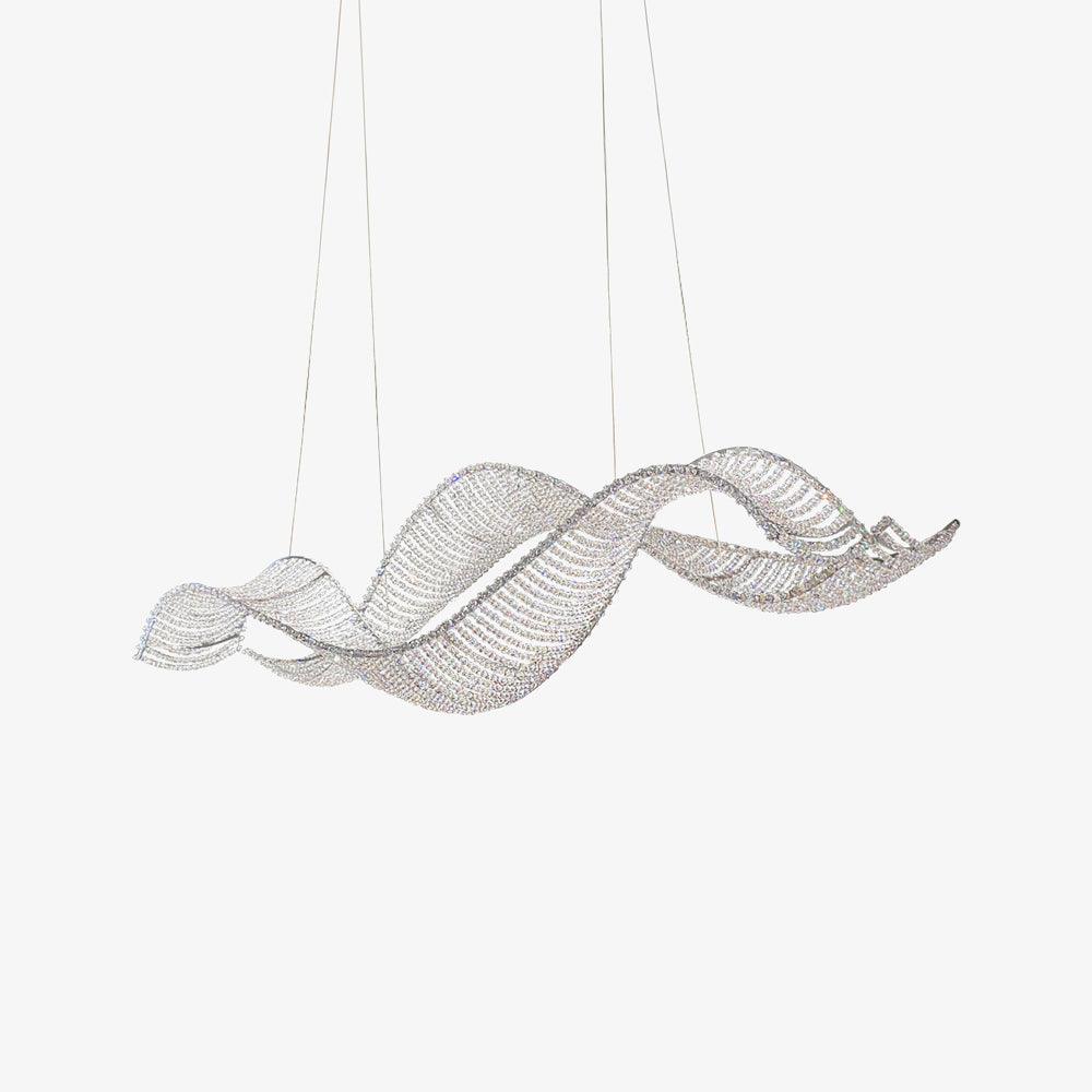 Alon Chandelier - Modern Design with Dimmable LED Lights and Adjustabl