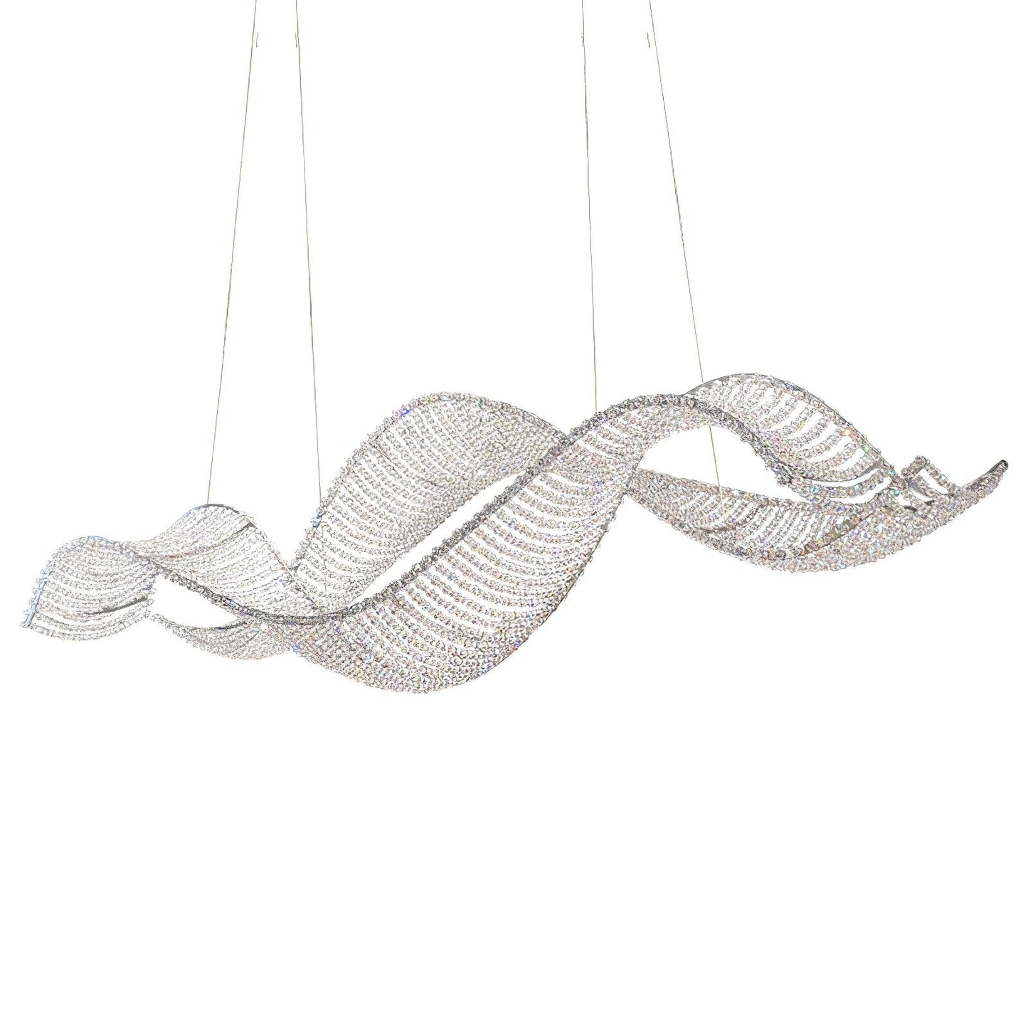 Alon Chandelier - Modern Design with Dimmable LED Lights and Adjustabl