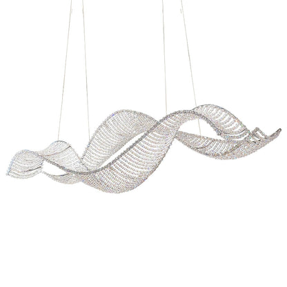 Alon Chandelier - Modern Design with Dimmable LED Lights and Adjustabl