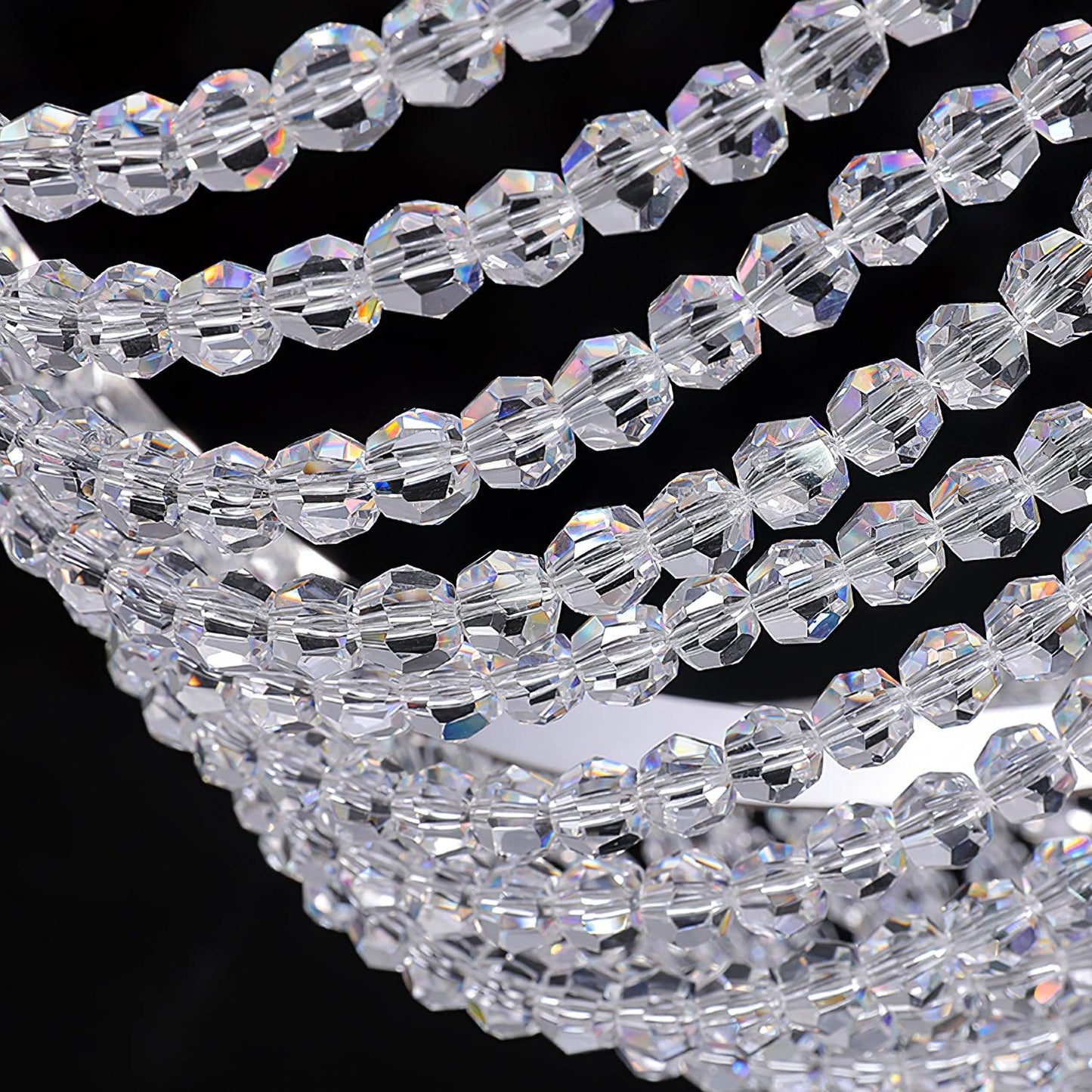 Alon Chandelier - Modern Design with Dimmable LED Lights and Adjustabl
