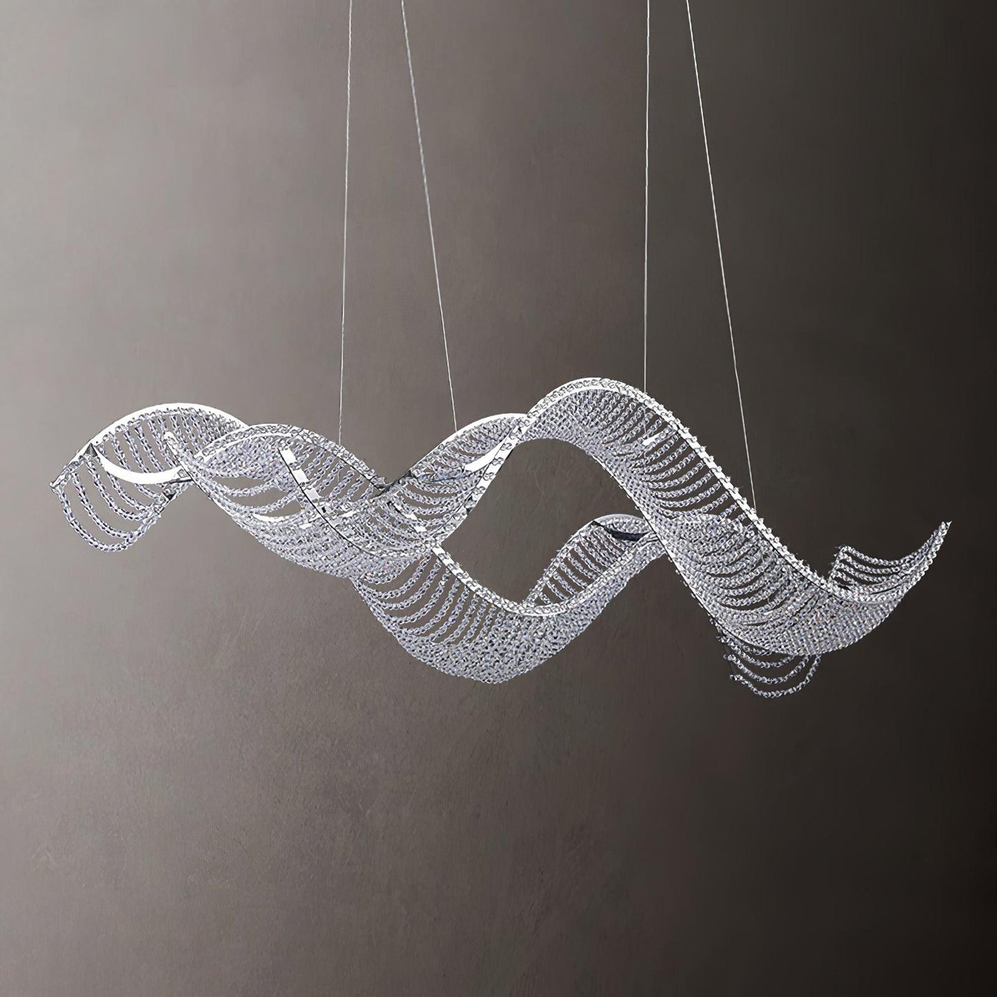 Alon Chandelier - Modern Design with Dimmable LED Lights and Adjustabl