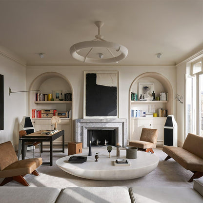 Tinsley Plaster Chandelier - Elegant Design with Adjustable Height & S