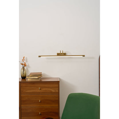 Sleek Linear Vanity Wall Light - Energy-Efficient & Adjustable Brightn