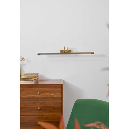 Sleek Linear Vanity Wall Light - Energy-Efficient & Adjustable Brightn