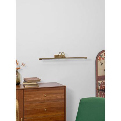 Sleek Linear Vanity Wall Light - Energy-Efficient & Adjustable Brightn