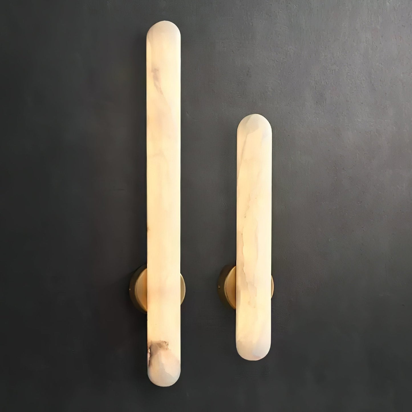 Alabaster Wall Sconce - Elegant Design, Soft Ambient Lighting