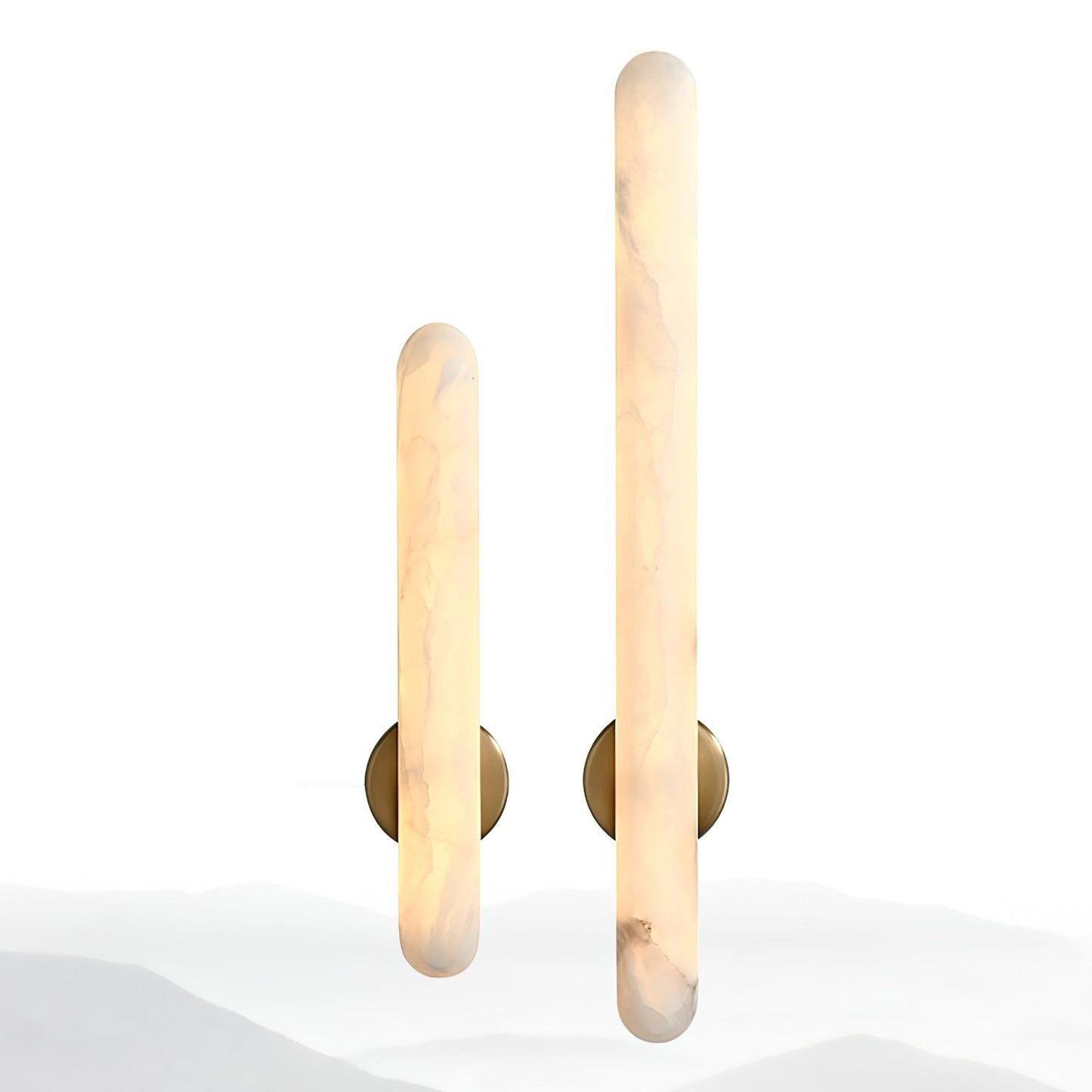 Alabaster Wall Sconce - Elegant Design, Soft Ambient Lighting