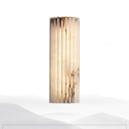 Alabaster Wall Light - Elegant Design, Adjustable Brightness