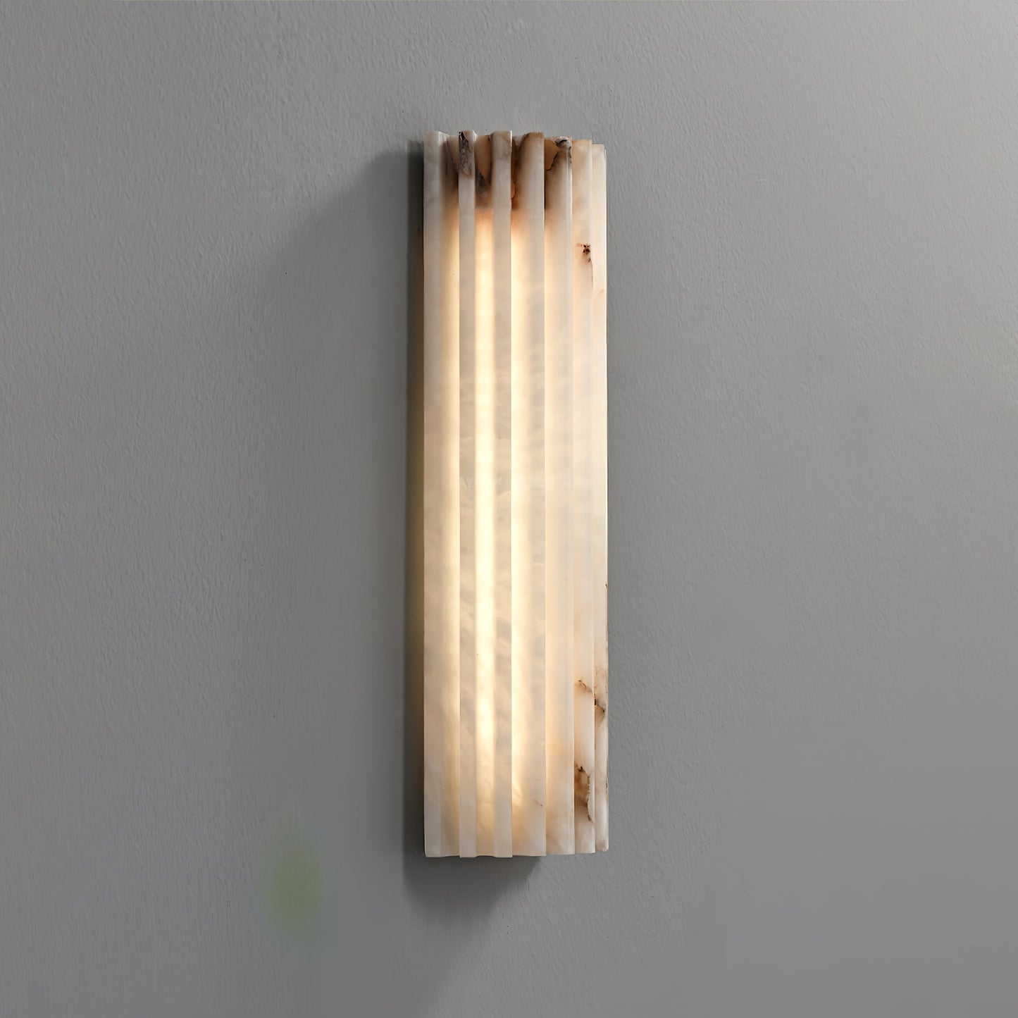 Alabaster Wall Light - Elegant Design, Adjustable Brightness