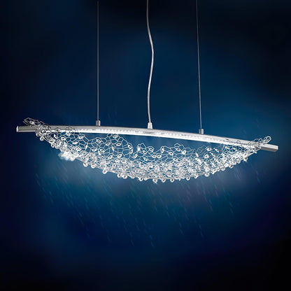 Amaca Pendant Light - Adjustable Height, Modern Design, Warm Glow