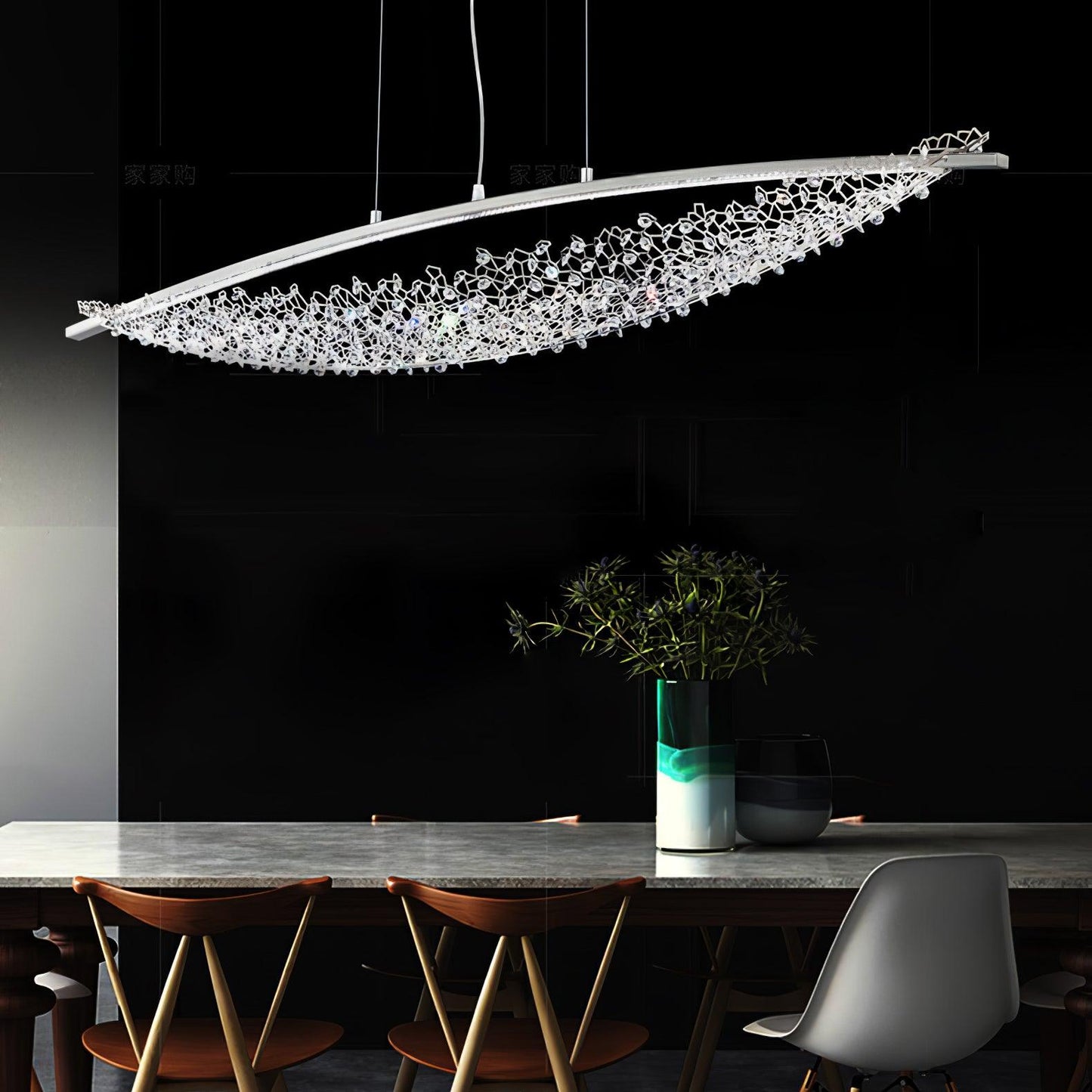 Amaca Pendant Light - Adjustable Height, Modern Design, Warm Glow