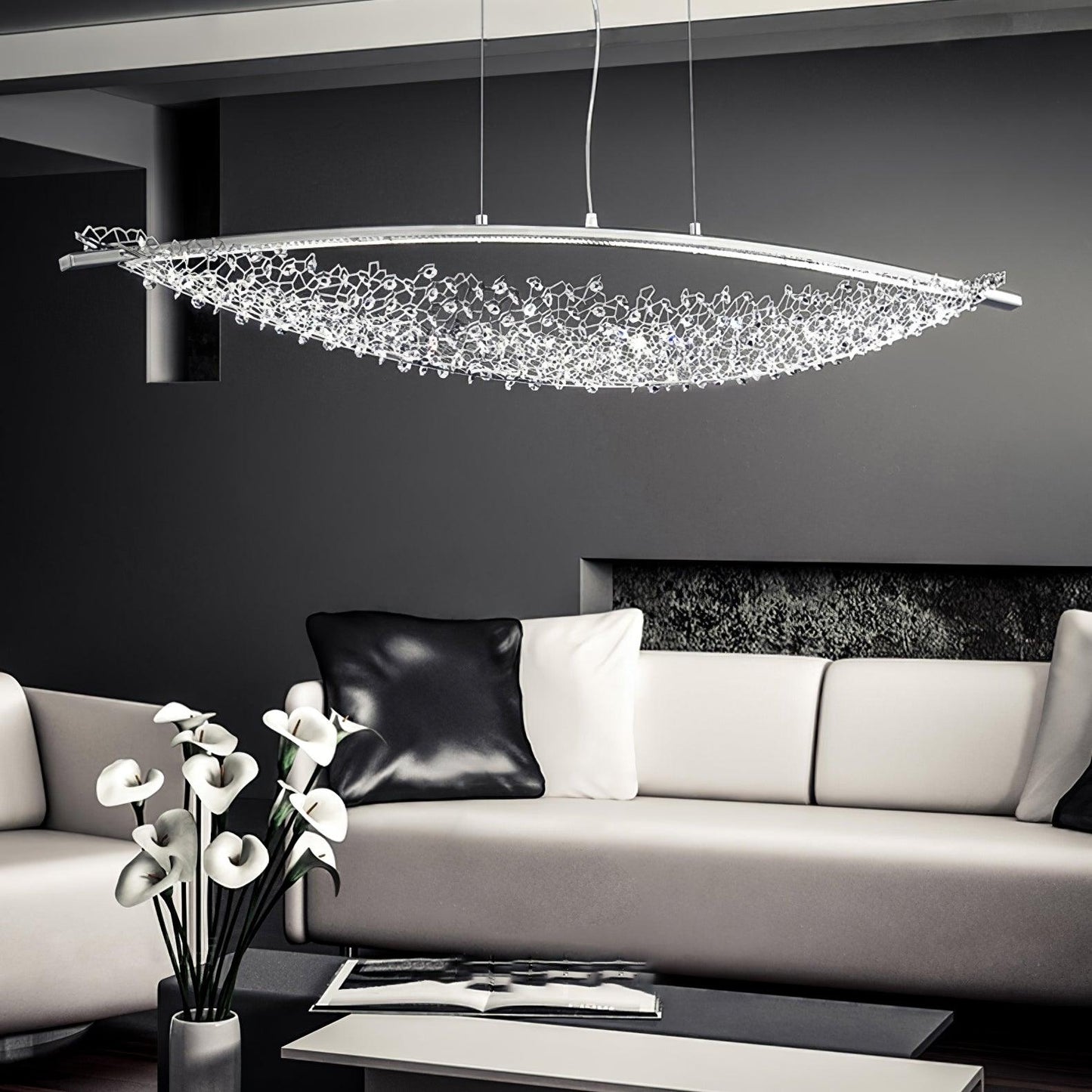 Amaca Pendant Light - Adjustable Height, Modern Design, Warm Glow