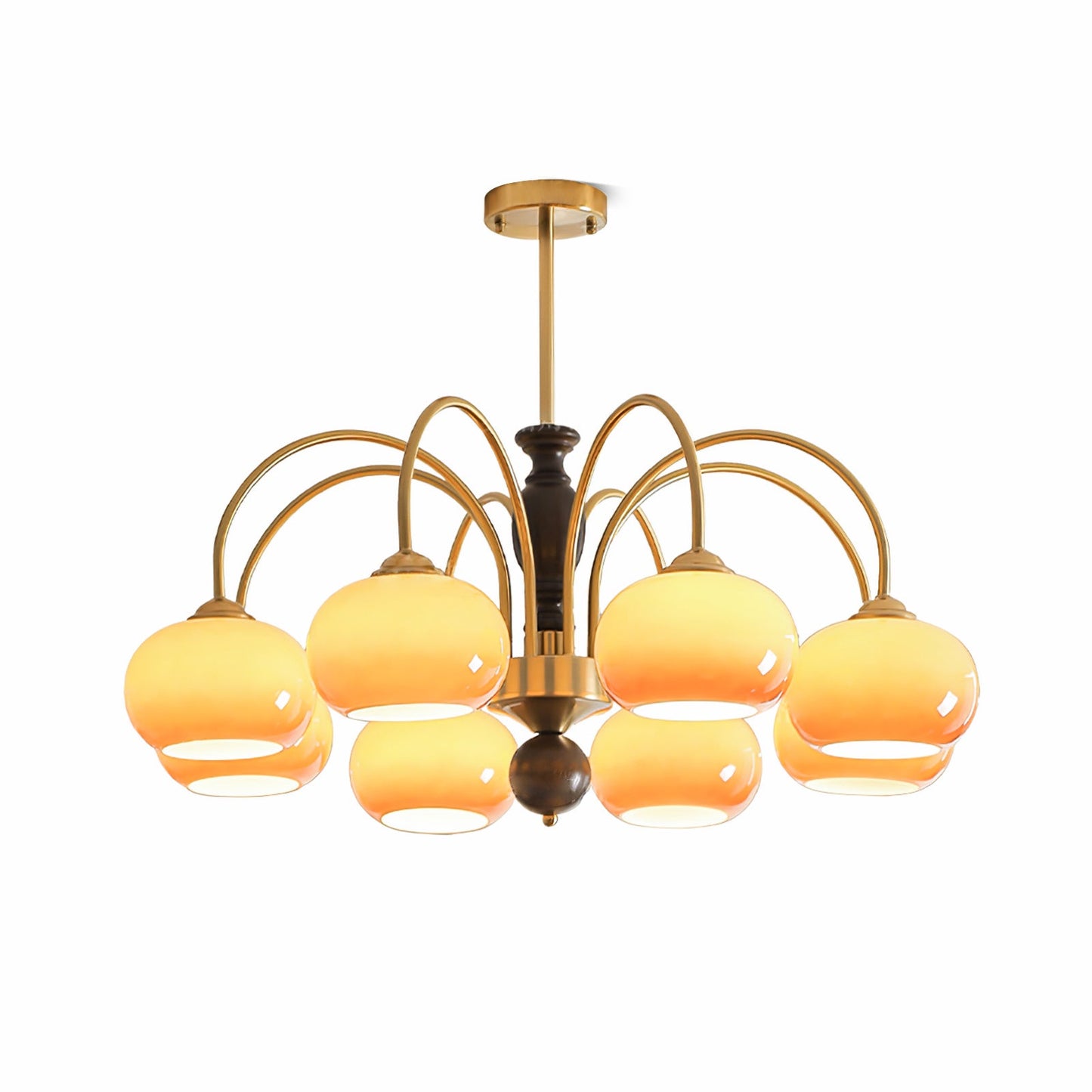 Amberly Arch Chandelier - Elegant Design with Adjustable Brightness