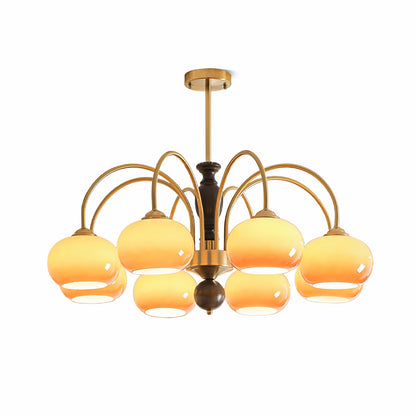 Amberly Arch Chandelier - Elegant Design with Adjustable Brightness
