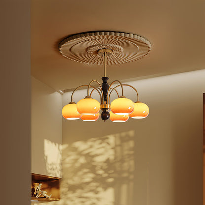 Amberly Arch Chandelier - Elegant Design with Adjustable Brightness