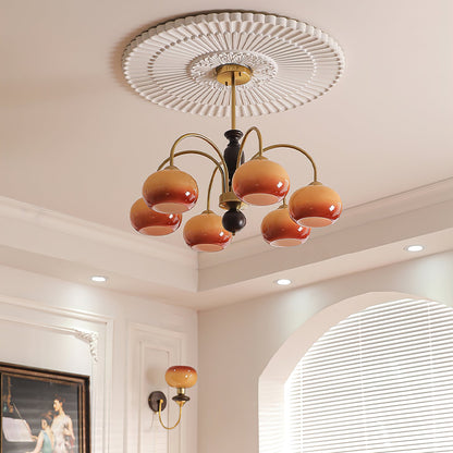 Amberly Arch Chandelier - Elegant Design with Adjustable Brightness