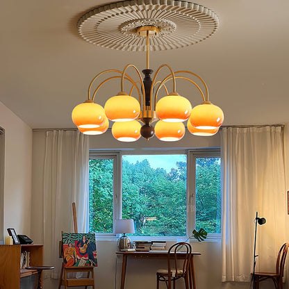 Amberly Arch Chandelier - Elegant Design with Adjustable Brightness