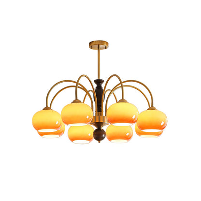 Amberly Arch Chandelier - Elegant Design with Adjustable Brightness