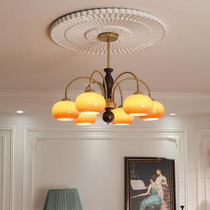 Amberly Arch Chandelier - Elegant Design with Adjustable Brightness