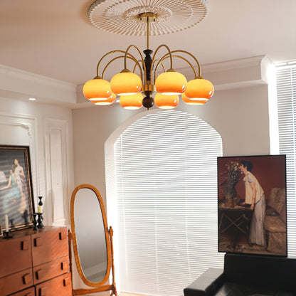Amberly Arch Chandelier - Elegant Design with Adjustable Brightness