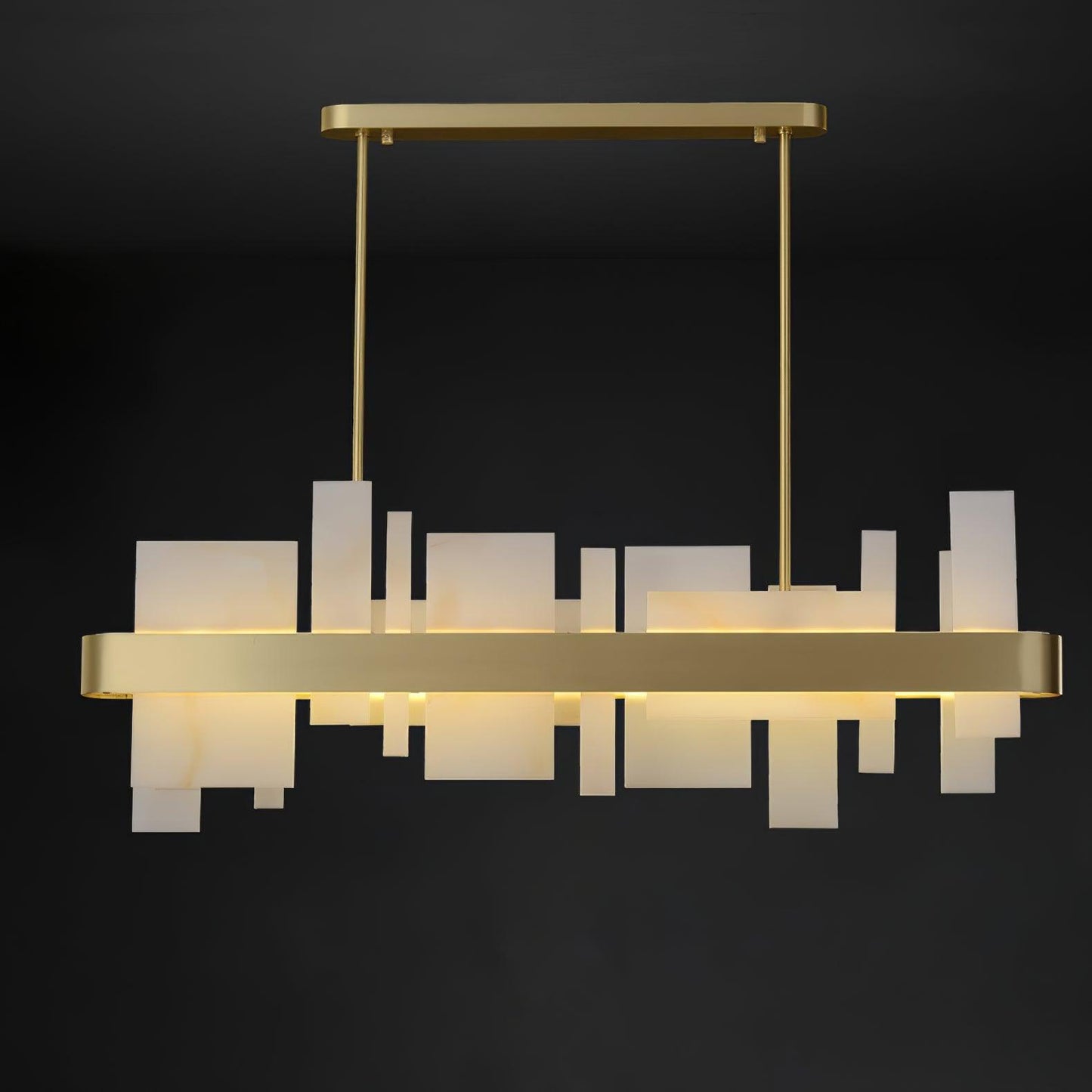Amelie Chandelier - Elegant Crystal Design with Adjustable Height & LE