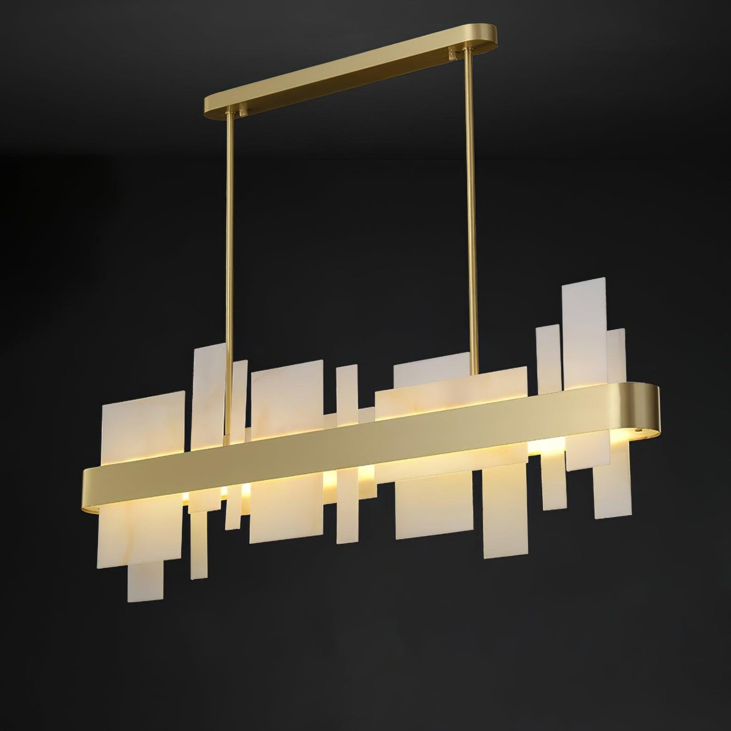 Amelie Chandelier - Elegant Crystal Design with Adjustable Height & LE