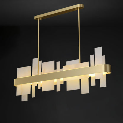 Amelie Chandelier - Elegant Crystal Design with Adjustable Height & LE