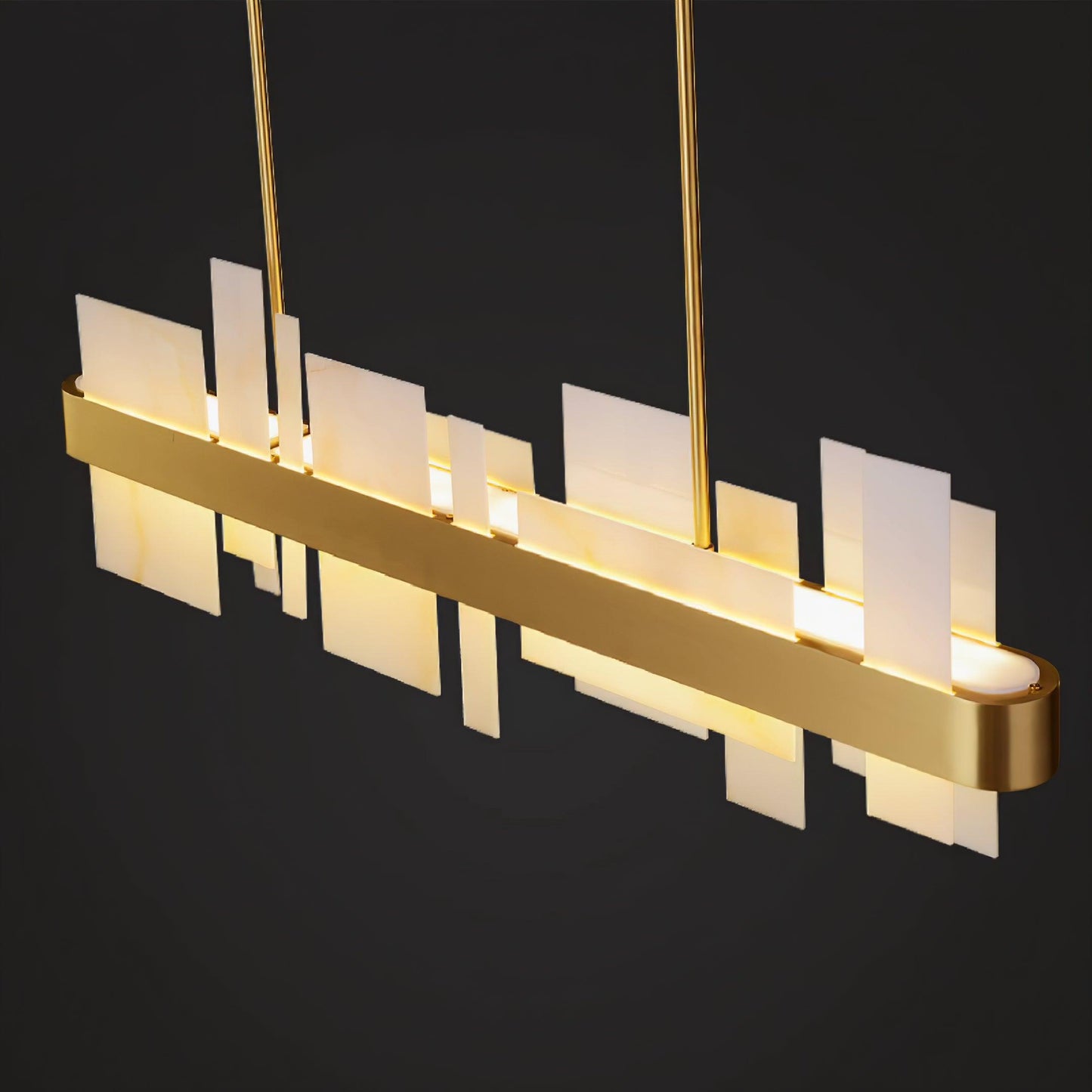Amelie Chandelier - Elegant Crystal Design with Adjustable Height & LE